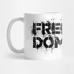 Freedom Street Stencil Mug